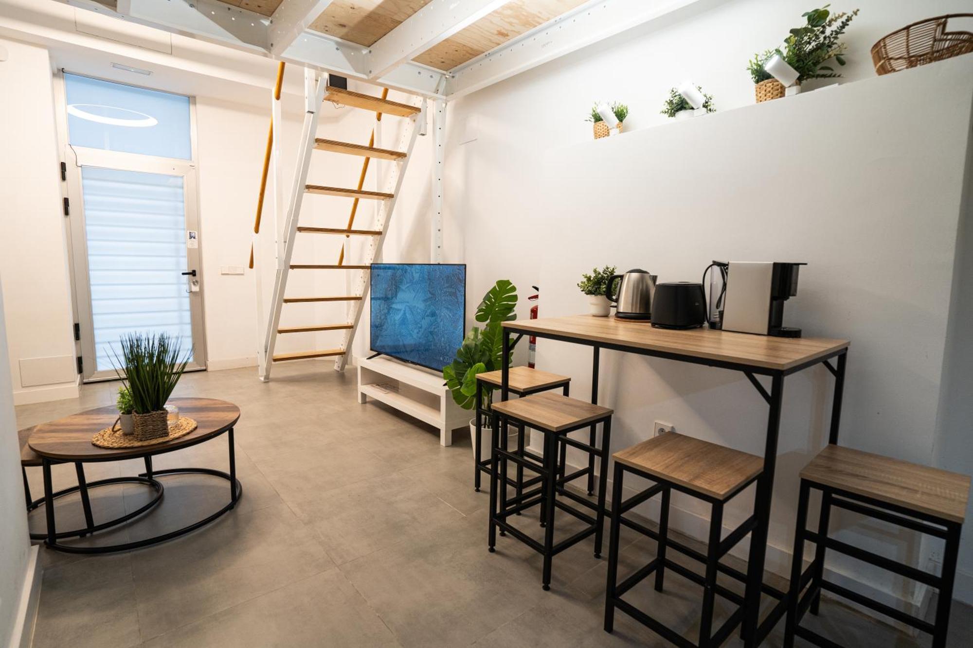 Loft A 10 Min Del Centro Historico De Madrid A Daire Dış mekan fotoğraf
