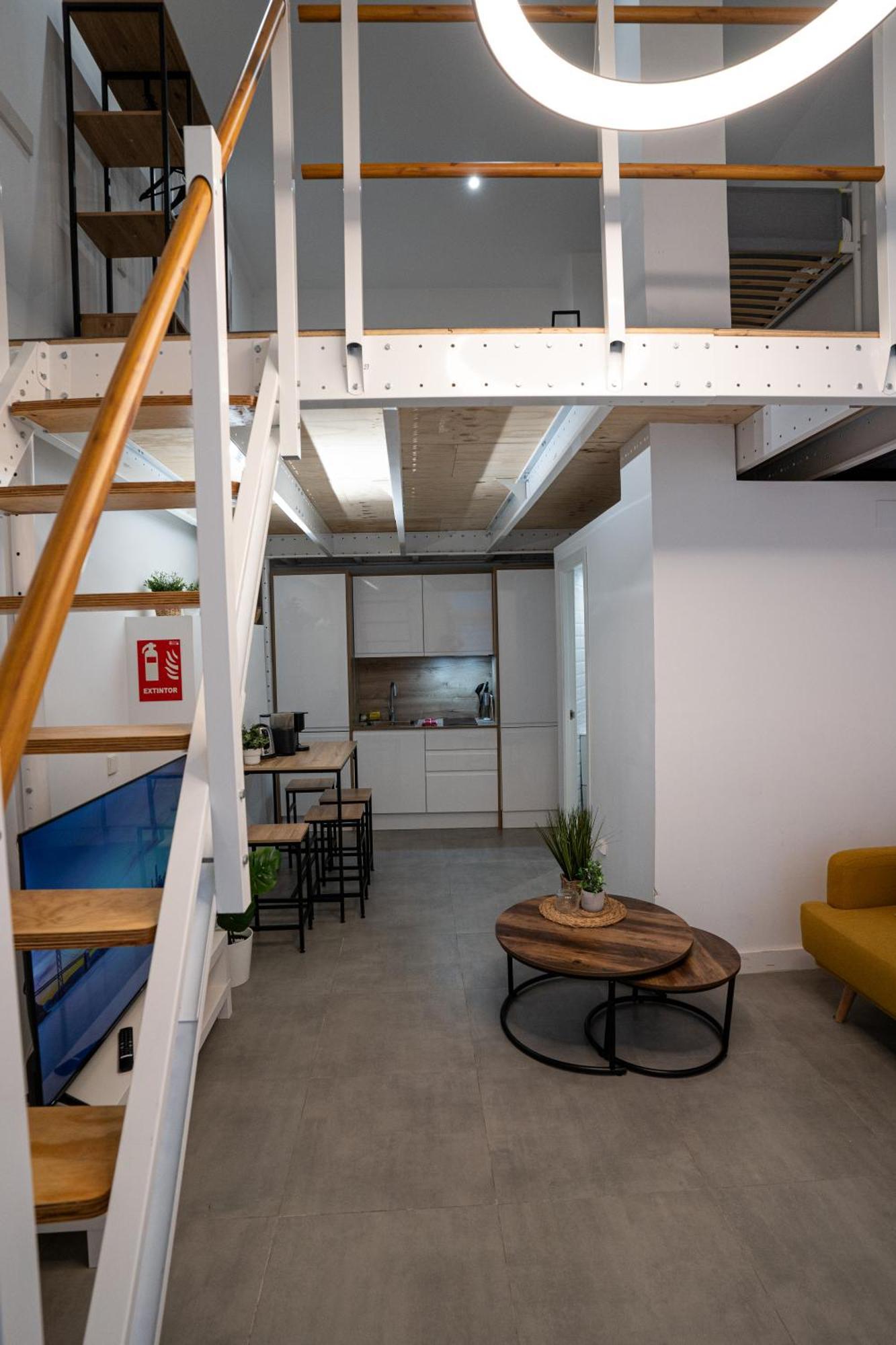 Loft A 10 Min Del Centro Historico De Madrid A Daire Dış mekan fotoğraf