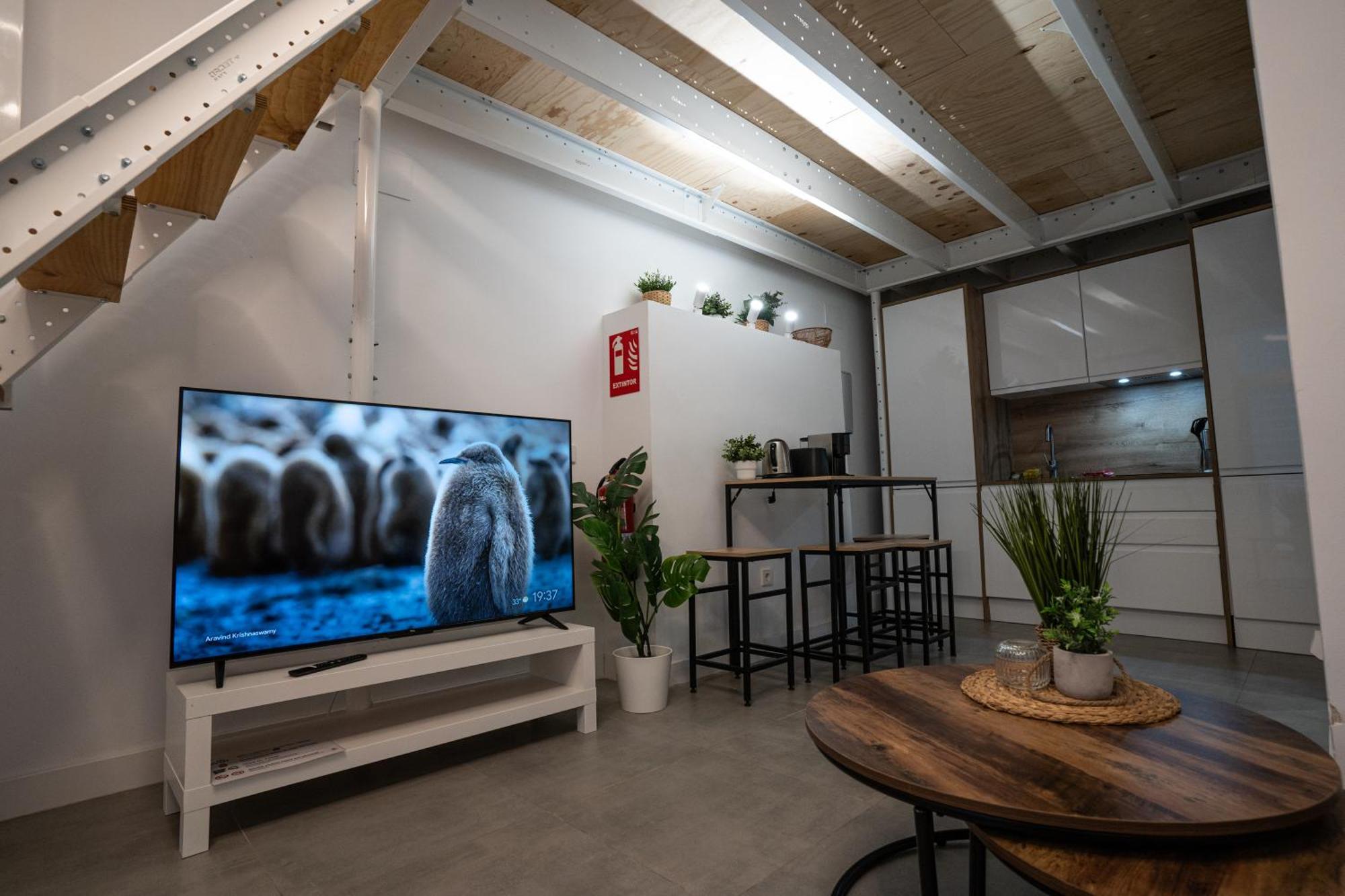 Loft A 10 Min Del Centro Historico De Madrid A Daire Dış mekan fotoğraf