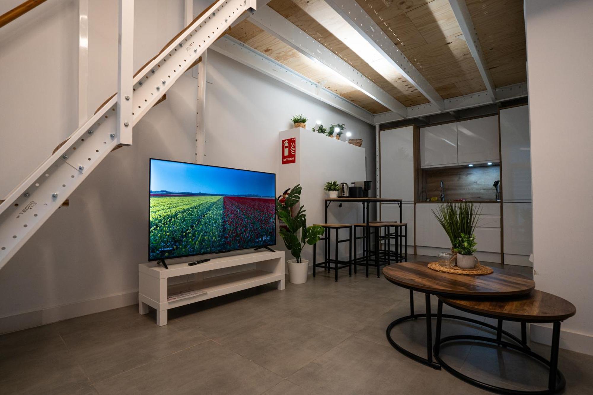 Loft A 10 Min Del Centro Historico De Madrid A Daire Dış mekan fotoğraf